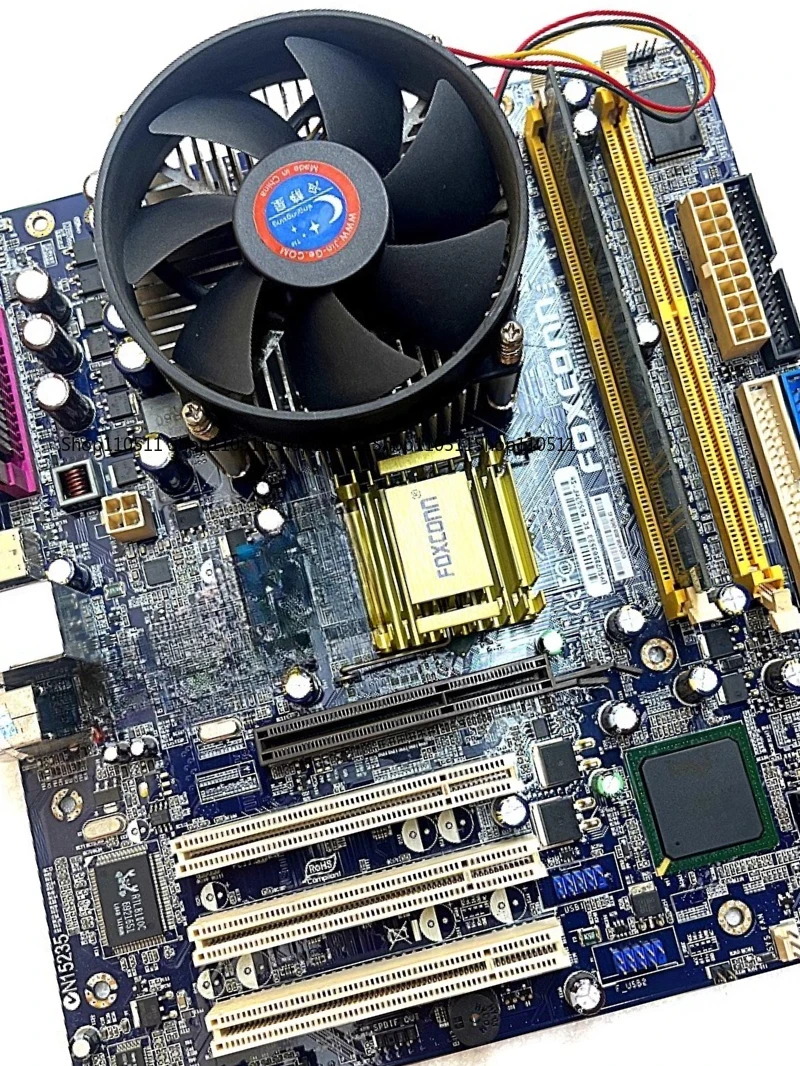 

For Foxconn 865 Motherboard HL Motherboard wide-cut 865 integrated motherboard Free memory CPU fan does not hold