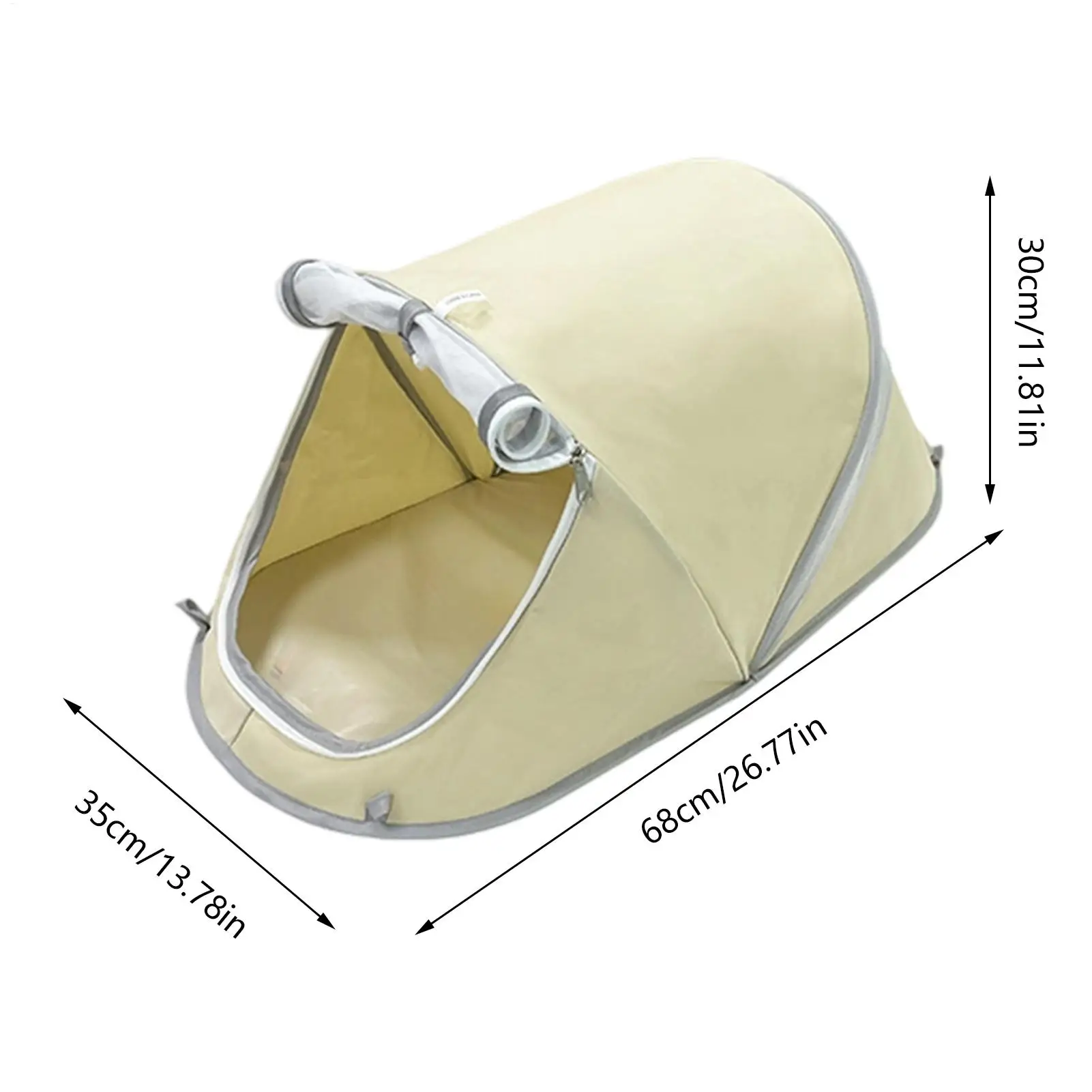 خيمة الحيوانات الأليفة للقطط صغيرة مقاومة للماء والأشعة فوق البنفسجية تنفس بيت جرو الحيوانات الأليفة كهف عش السرير داخلي في الهواء الطلق لساحة الحديقة شرفة