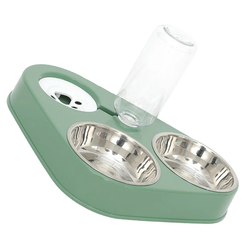 

Pet Automatic Feeder 500ml Durable PP PE Stainless Steel Cat Dog Dispenser Bowl Hygienic Cat Water Bowl Solution