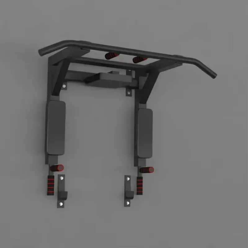 Heavy Duty Indoor Home Gym Fitness Wall Mounted Power Tower Pull up Chin up Bar for Unisex Exercise Steel Metal Material