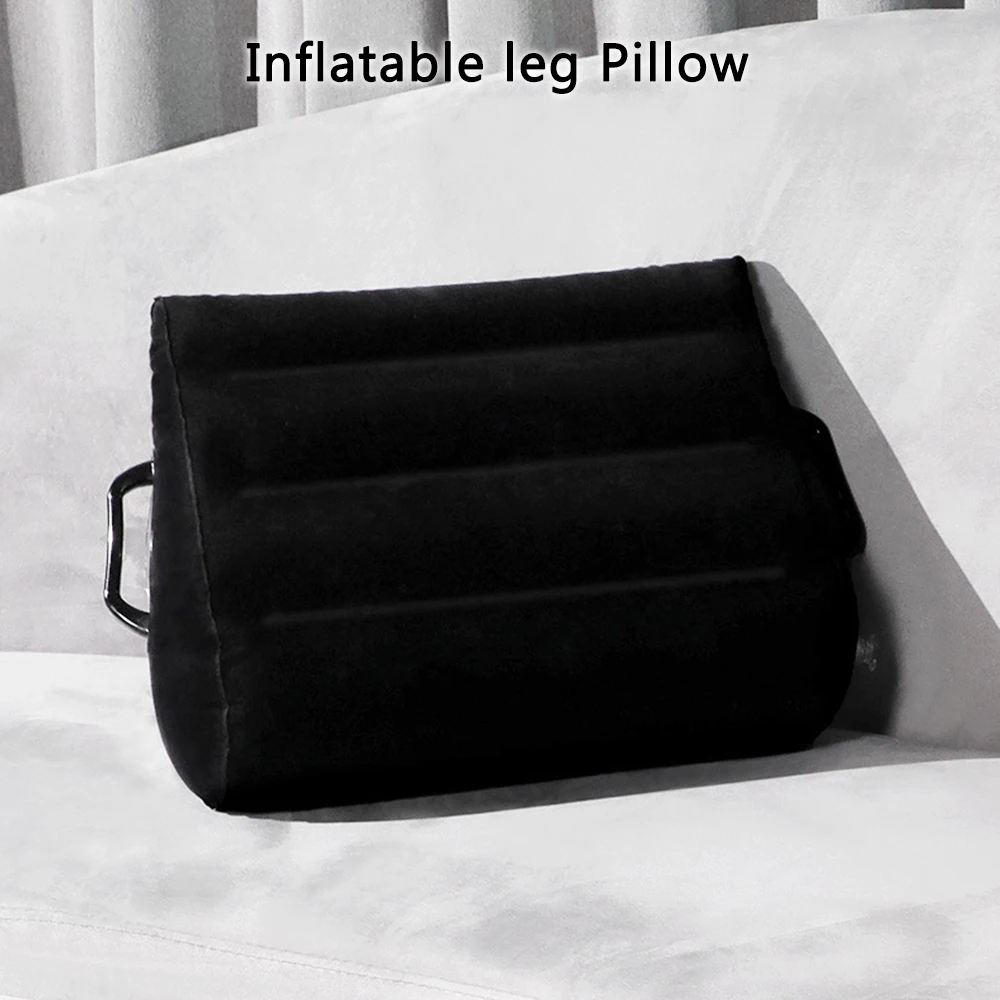 Wedge Pillow Knee Cushion Foot Pillow Elevation Leg Pillows Inflatable Pillow For Travel Camping Sleeping PVC
