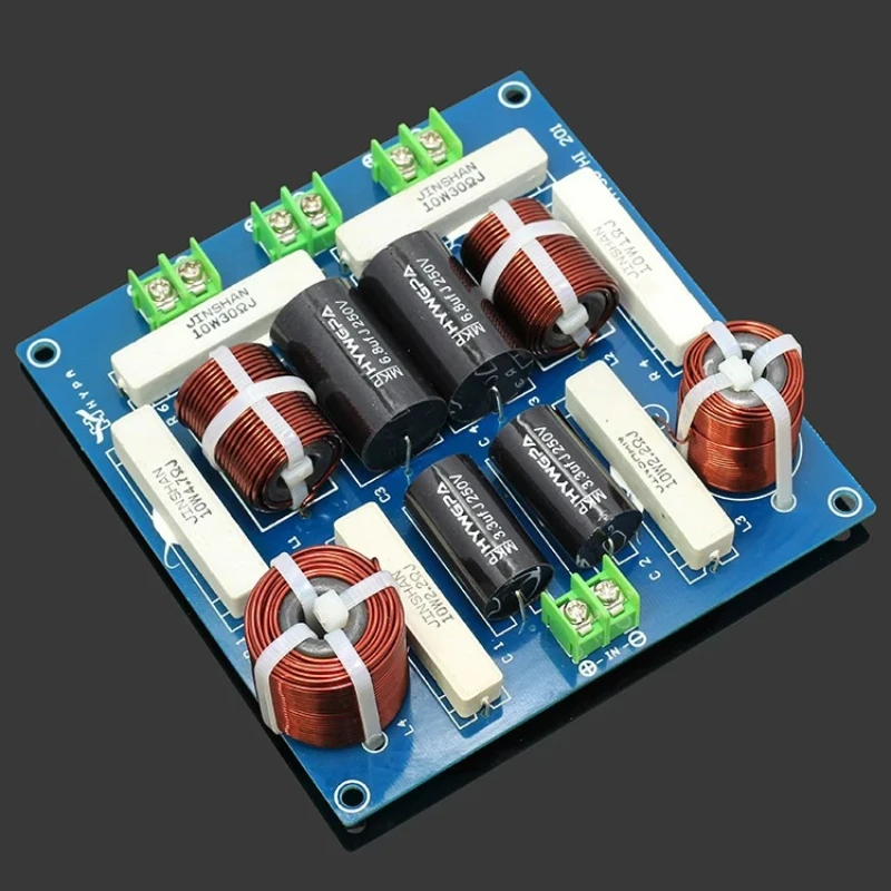 High-fidelity speaker box for home fever crossover high, middle and low three-way crossover 3-way three-way crossover