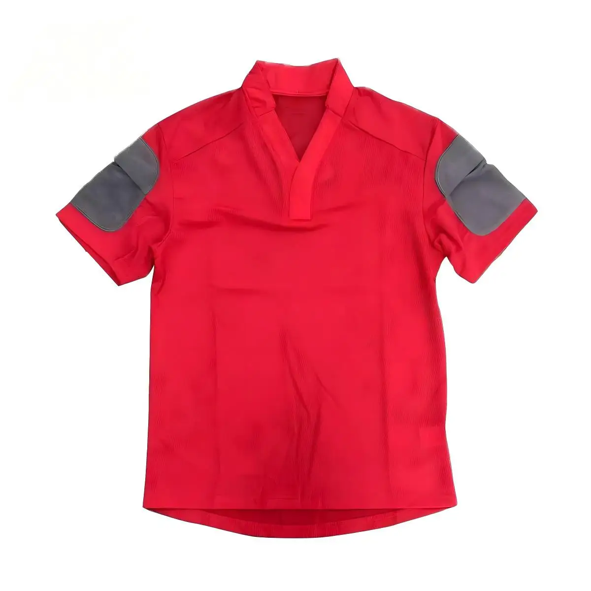 Outdoor Earthquake Relief Rescue Team's Red Tactics Vs. Short Sleeved Military Fans Hiking, Climbing, Fast Drying, Sweating