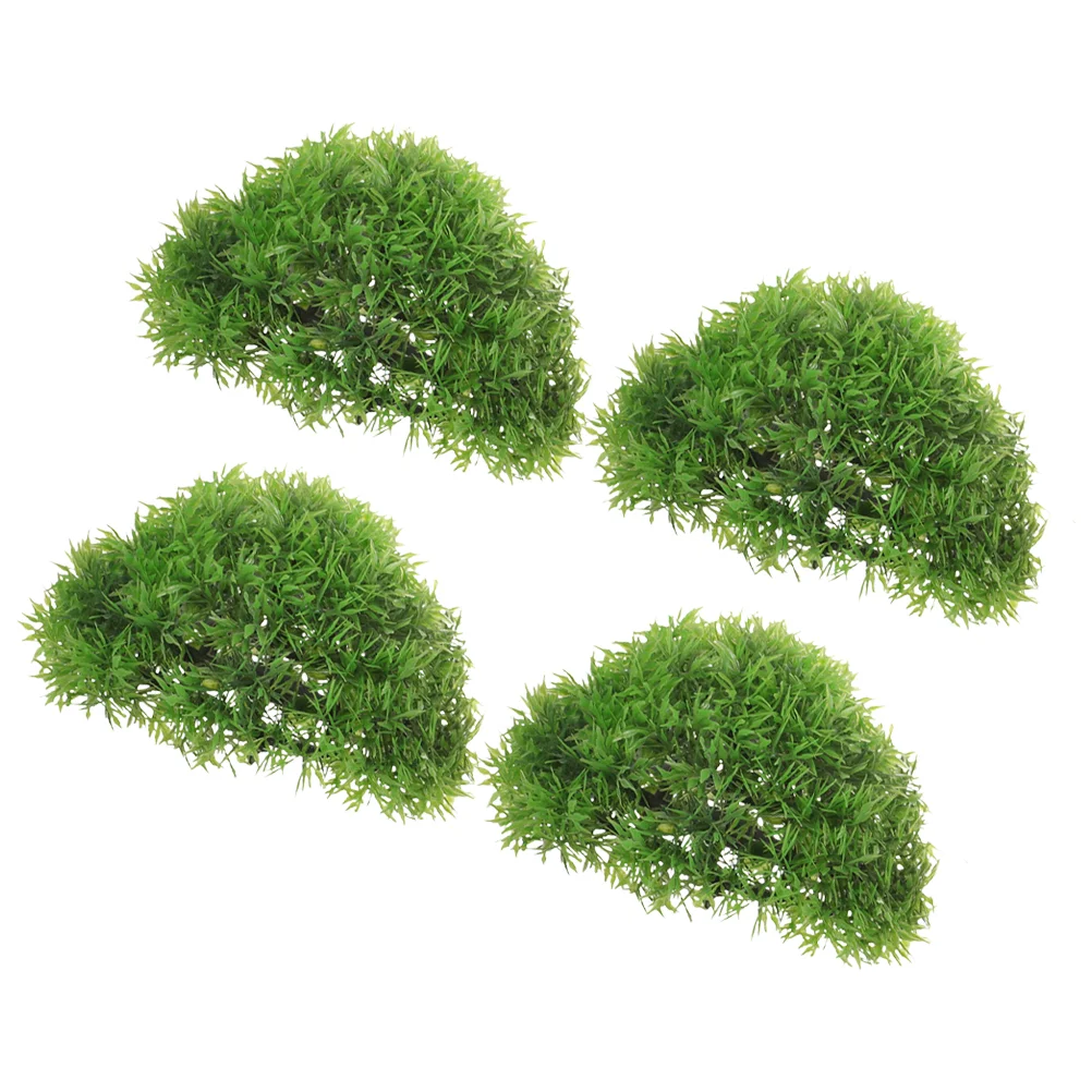 

4 Pcs Simulated Grass Ball Decoration Artificial Plant Balls Greenery Faux Plants Garden Spheres for Planters Topiary Bouquet