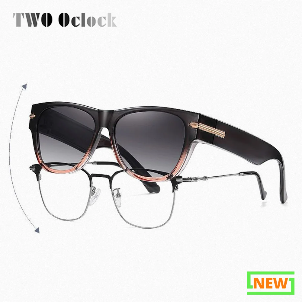 Polarized Overlay Sunglasses Women Man High Quality Oversized UV400 Female Light-weight Cover On Glasses Driver Shades Ladies