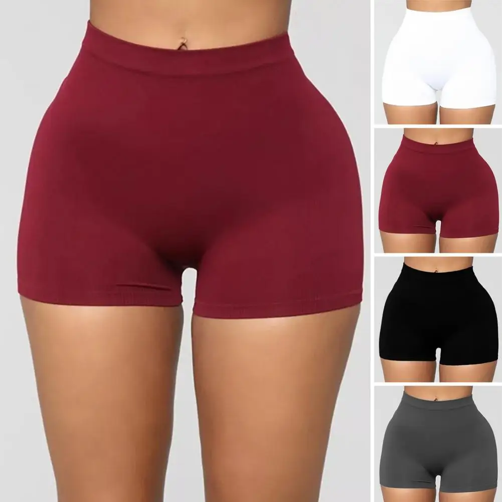 

Женские базовые шорты для йоги, облегающие, с эффектом подтяжки ягодиц, с высокой талией, больших размеров, спортивные шорты для женщин, 80%