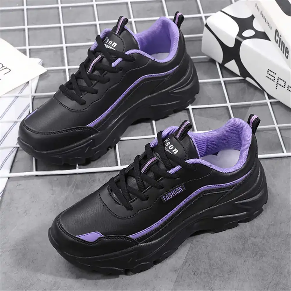 

Platformed Special Size Size 42 Women Boots Walking Rainbow Sneakers Purple Women's Shoes Sport Shose Style New Season