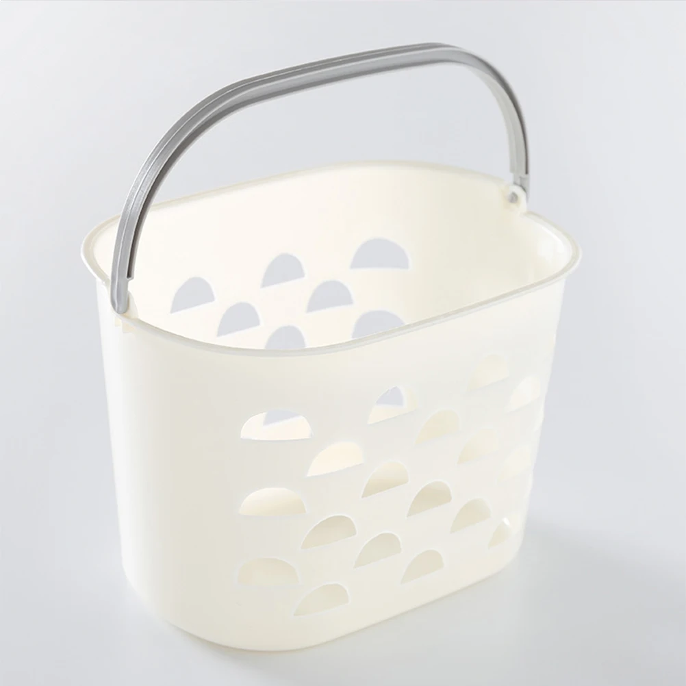 

Bathing Cloths Container Shampoo Storage Basket Portable Underwear ganizer Plastic Bath Basket Large Capacity Foldable H