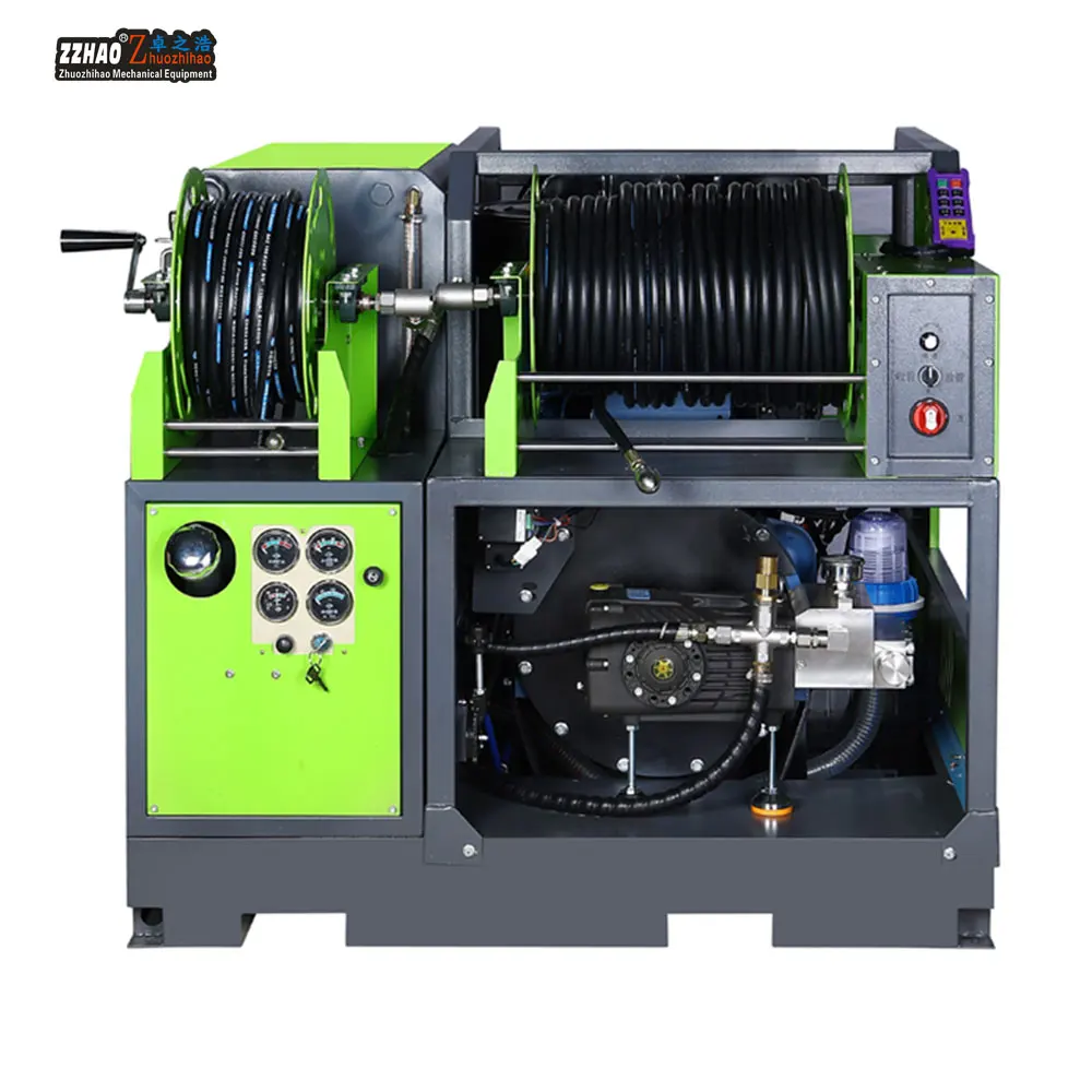 Diesel Pressure Washer Machine Factory Direct 15Mpa 65Hp Compact Heavy Duty Jet Cleaner for  Sewer Cleaning