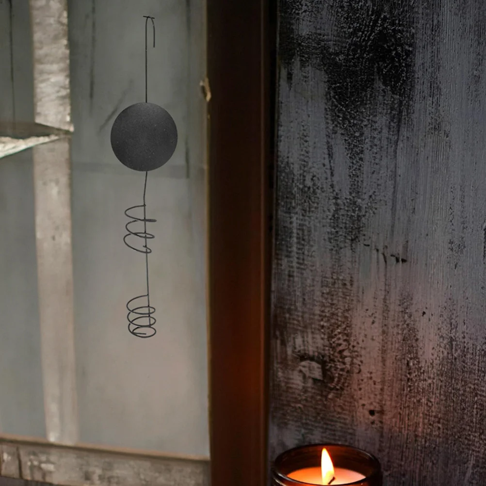 

2Pcs Hanging Iron Holder Wall Decor Metal Candlestick Holders for Romantic Ambiance Holder Candlestick Holders