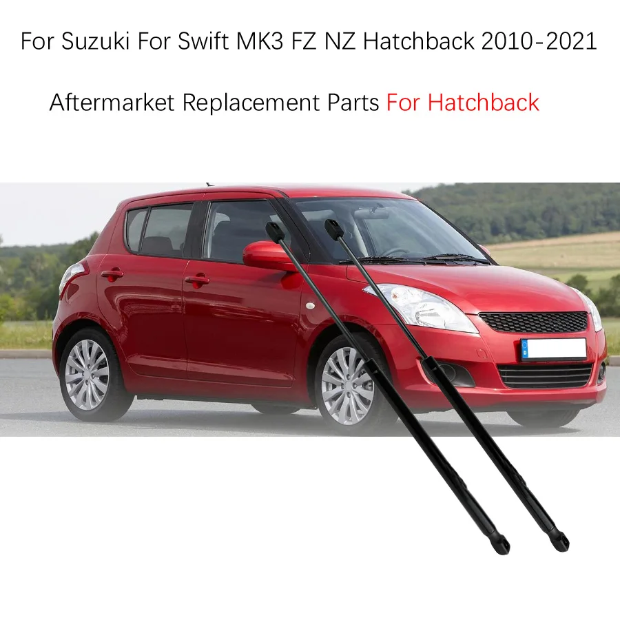 257 2 uds puntales de Gas para maletero trasero para Suzuki Swift MK3 FZ NZ Hatchback 2010-2021 8185068L00