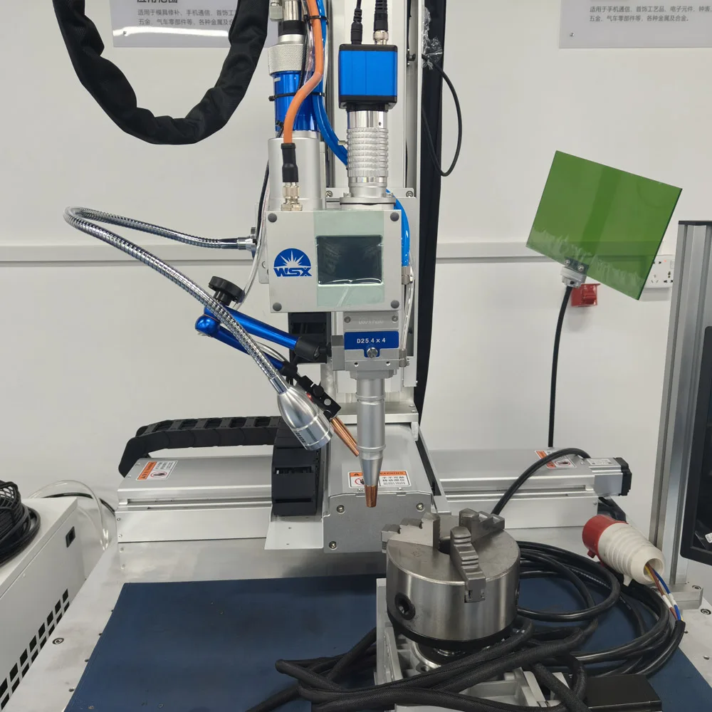 HB15 laser welding wobble welding head fiber laser welding head with QBH interface 3kw