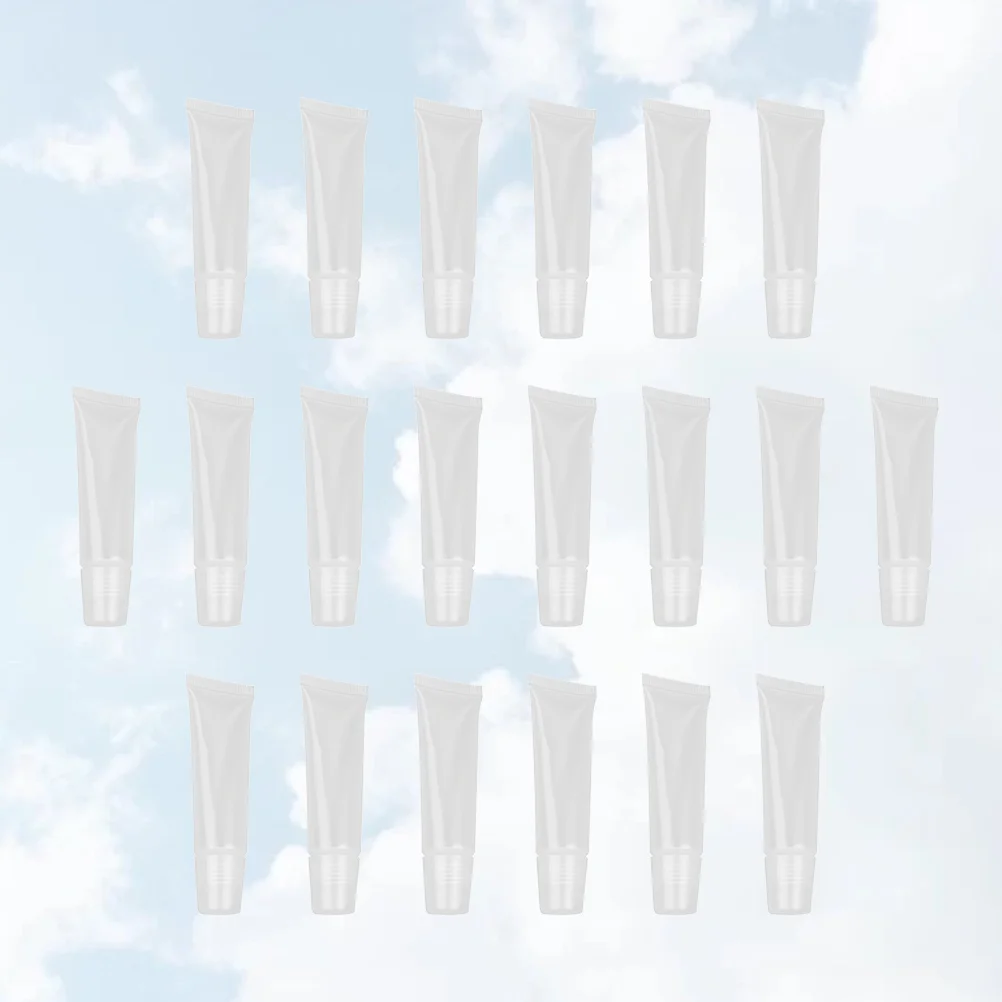 40 Pcs Lip Gloss Squeeze Tube Lipgloss Empty Makeup Container Filling Refillable Tubes Travel