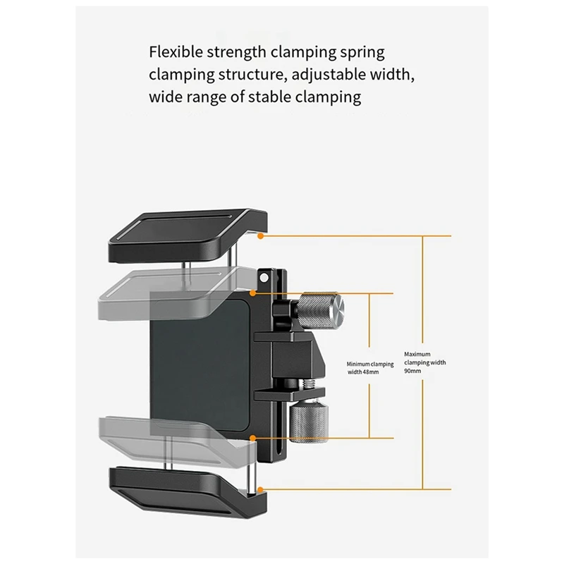 A48R-SSD Holder Clamp For BMPCC 4K 6K PRO Camera For Samsung T5 T7 SSD With Cable Clamp Cold Shoe Mount For DSLR Camera Cage