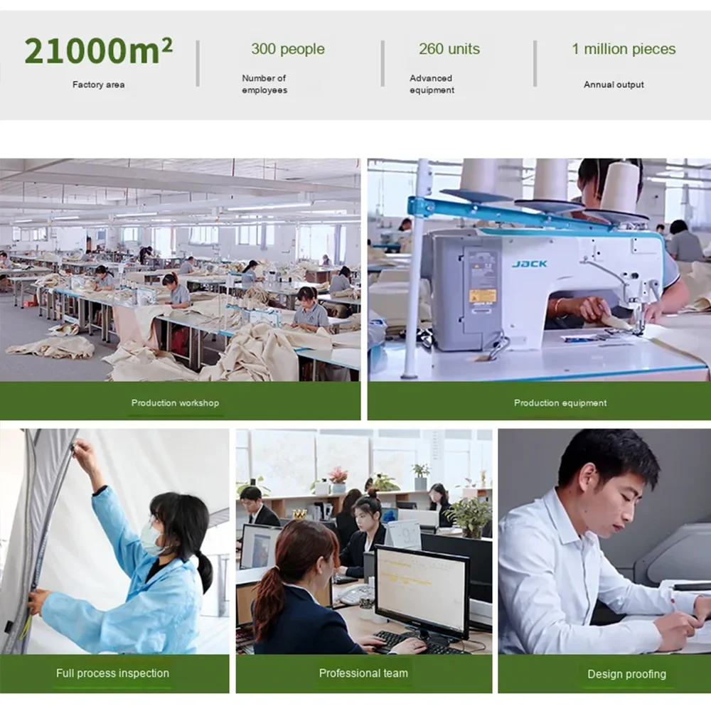 Hot sale!OEM Inflatable Camping Tent Outdoor Glamping Air Oxford Cabin Tents for 2 - 4 Person