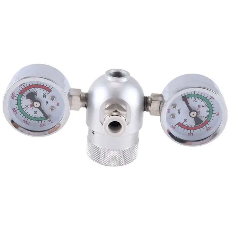 DT17 Whipped Cream Pressure Regulator Valve with Hose Line Adapter for 0.95L 580G Tank Nitrous Oxide Cream 2Pcs