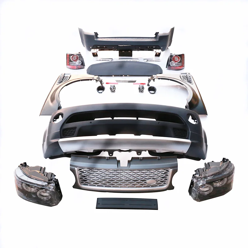 Facelift L320 Body Kit For Land Rover Range Rover Sport 2002-2009 Upgrade To 2010 2011 2012 Auto Parts Car Accessories