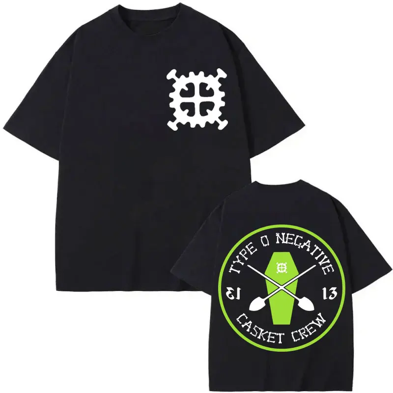 

Peter Steele Tribute Type O Negative T-shirt Metal Punk Rock Band Short Sleeve T-shirts Men Women Casual Fashion Cotton T Shirts