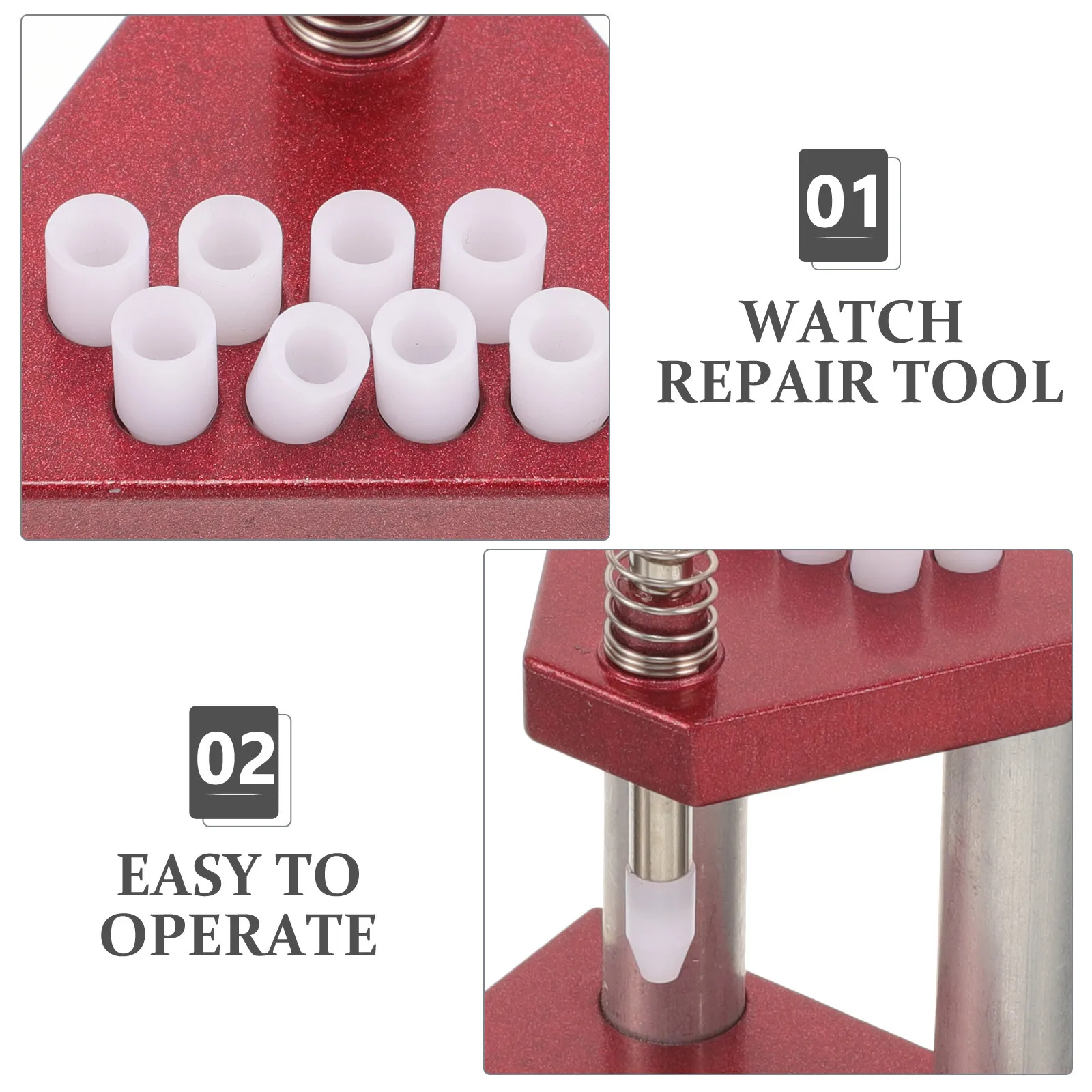 

Professional Watch Pressure Needle Maker Durable Repair Tool Single Needle Pointer Installation Kit No Mark High Grade