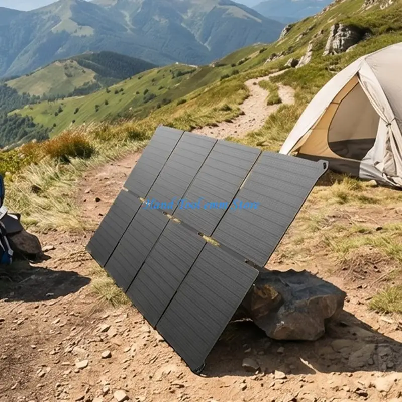 H37F Lightweight 45W Foldable Solar Charging Type C 5V 12V 18V Single Crystal Silicon High Efficiency 25% For Travel Hiking
