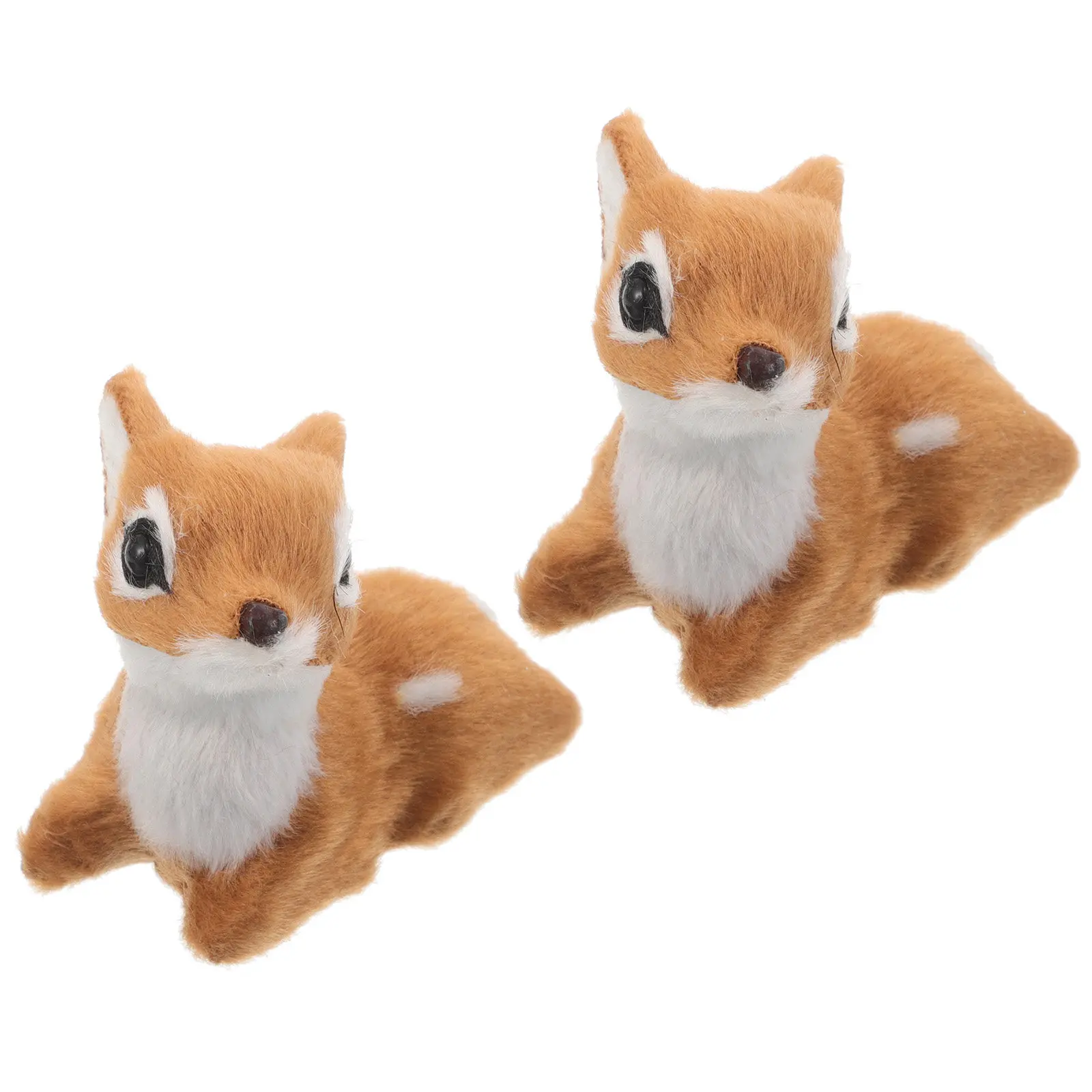 

2 шт. Рождественские декоративные фигурки оленей для дома, камина, праздничного стола