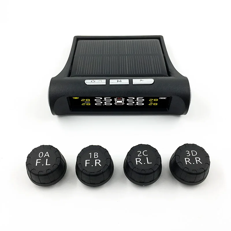

HOT Selling Drop Shipping Tire Pressure Monitor System TPMS Sensor Solar Power Tpms
