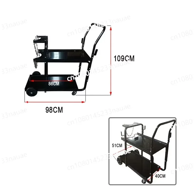 Electric Welding Trolley Two-protection Welding Car Gas Shielded  Special Welding Mobile Hand-pulle