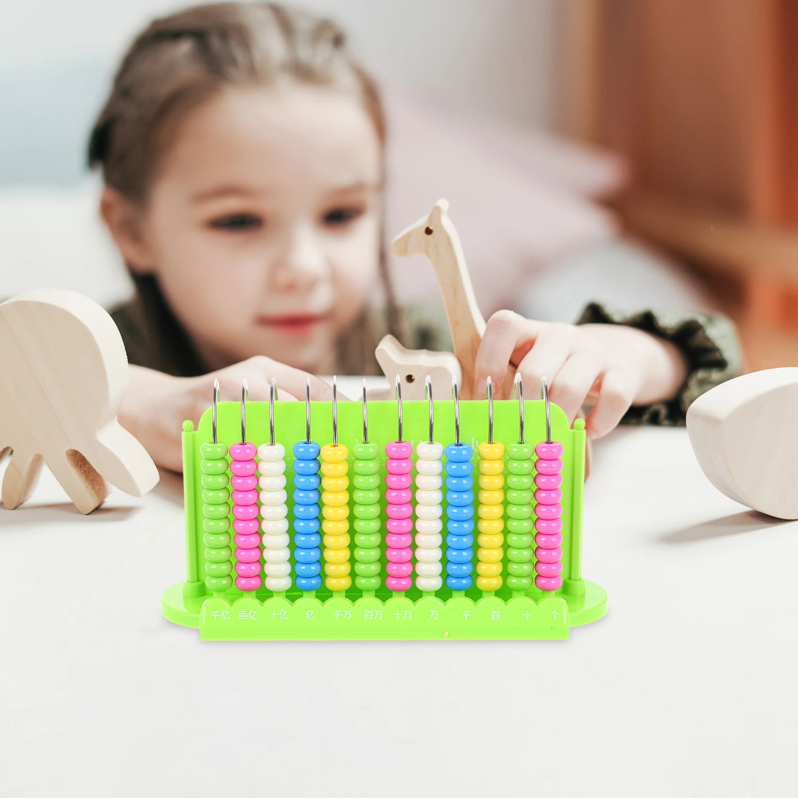 

Counter Abacus Arithmetic for Kids Math Learning Abacuses Mathematics Counting Toy Nacelle Preschool