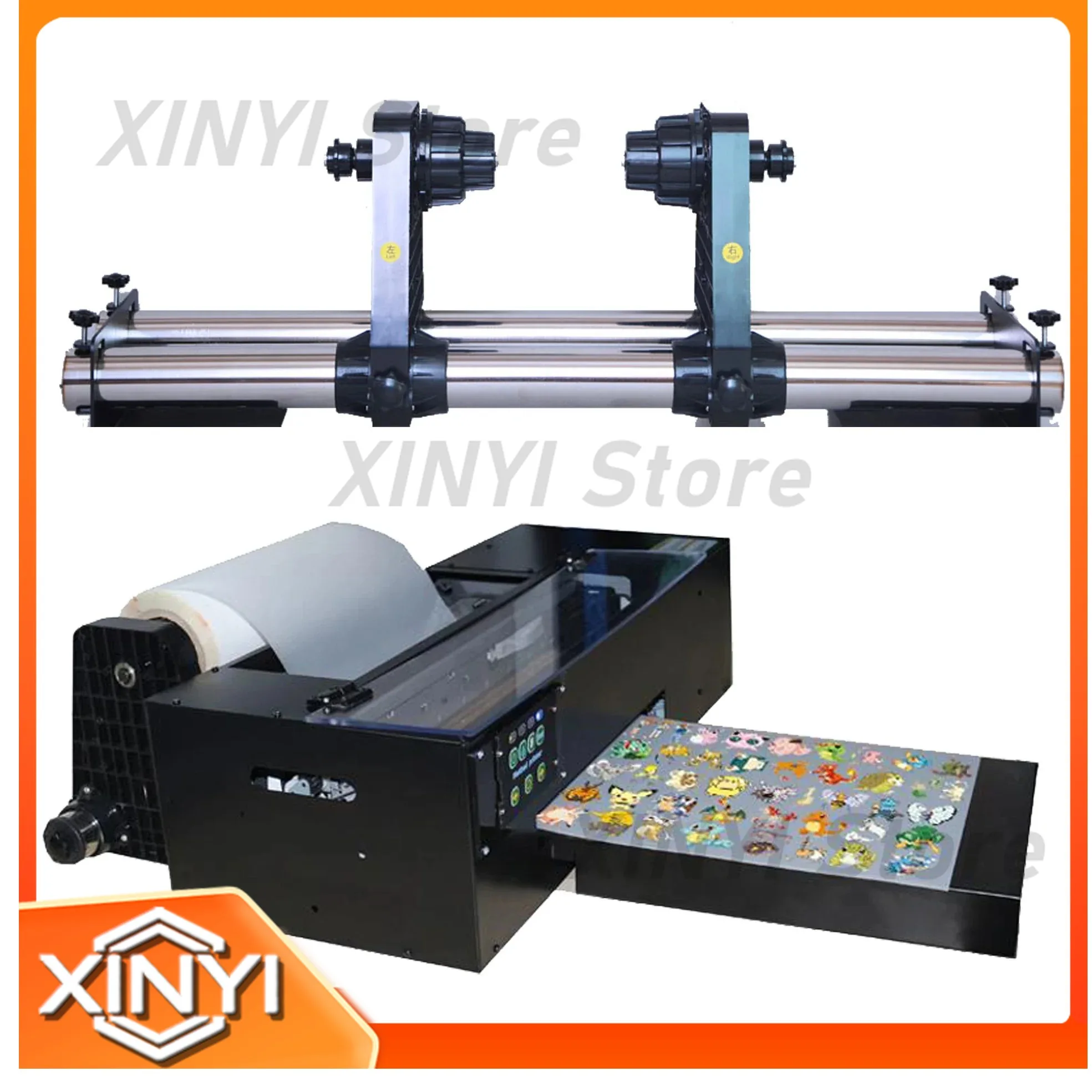 Roll Holder for L1800 Inkjet Printer DTF PET Film Feed Paper Compatible Inkjet Printer Parts
