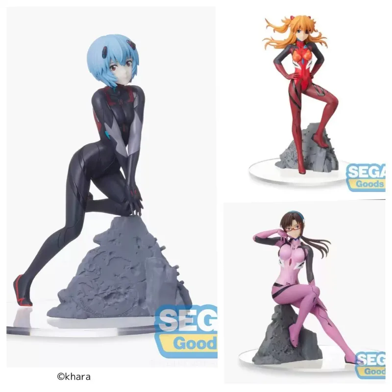 

Authentic New Century Evangelion Warrior Ayanami Asuka Makinami Handmade Segaeva Model Desktop Ornament Toy Friend Gift
