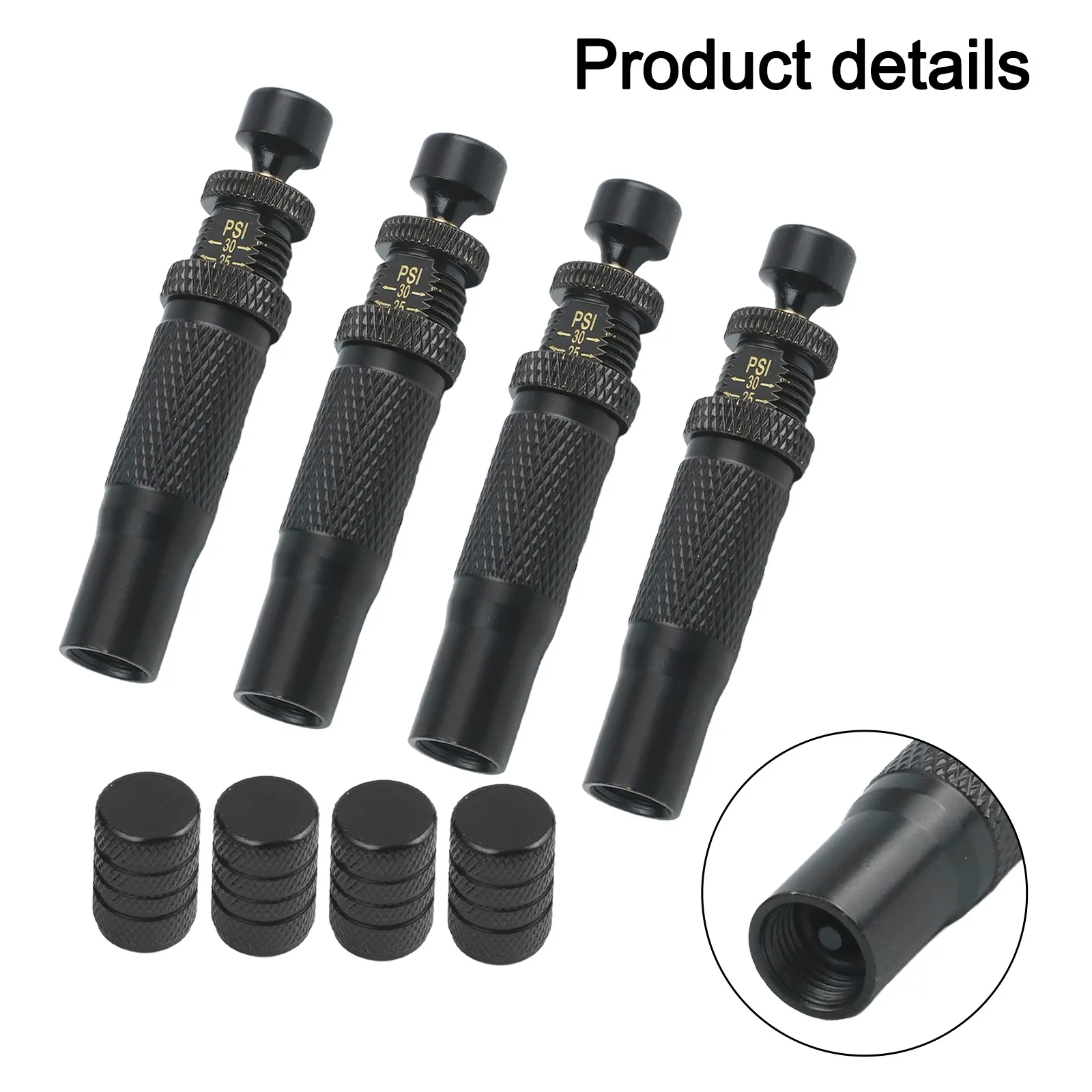 

Outdoor Activities Air Valve Pressure Gauge Sturdy And Reliable Performance User-Friendly Design For 4x4 Vehicles