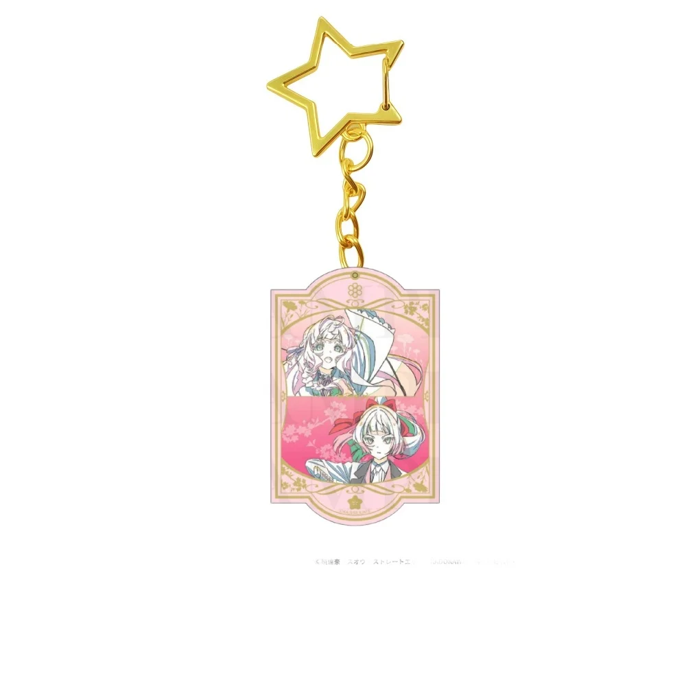 6CM NEW Anime Agents of the Four Seasons Acrylic Keychain Model Cosplay Characters Ornament Accessories Good Collection Gifts
