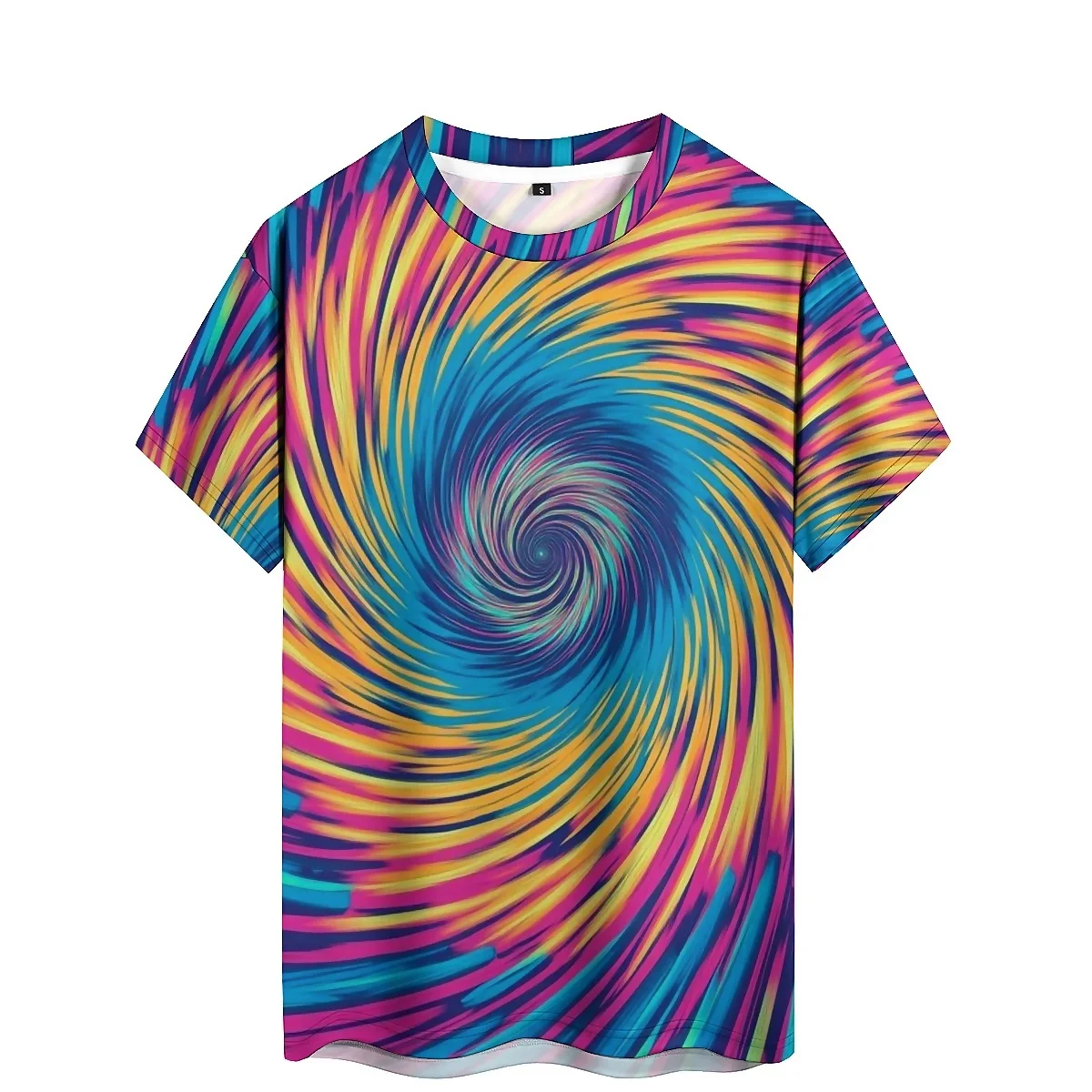 

2025 New Men's Anime Cartoon Harajuku Style 3D Printed Short Sleeve T-shirt Loose Polyester Fiber Soft and Comfortable Breathab