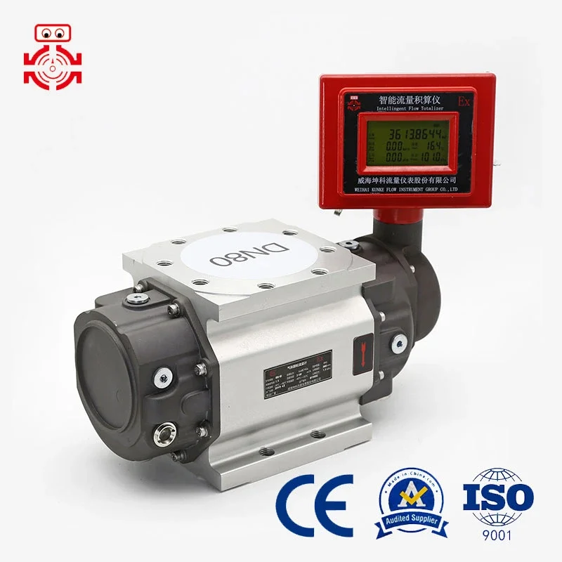 Flowmeter Casing IP65 Accuracy 1.0% Gas Trade Metering DN25  Waist