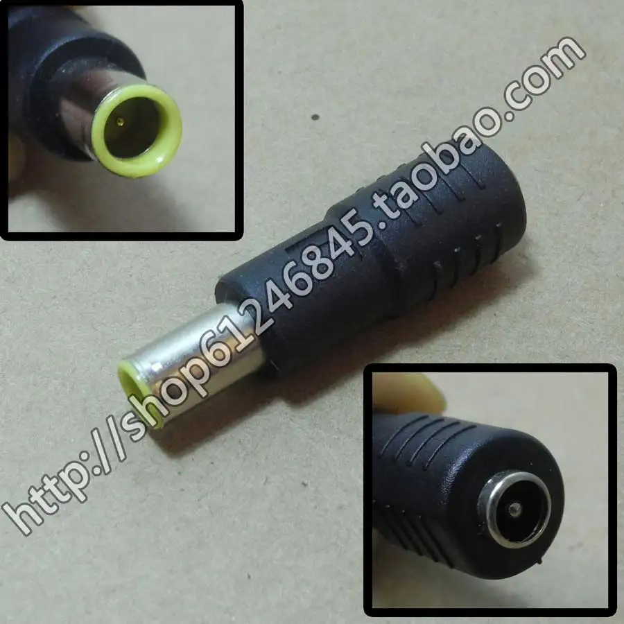 For  Lenovo IBM Laptop Power Plug DC Adapter 5.5*2.1 Female to 7.9*5.5 round Port with Needle