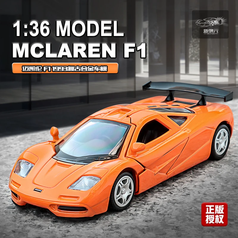 

1:36 1993 F1 Alloy sports car Alloy Metal Diecast Toy car simulation retro classic racing boy toy car ornament