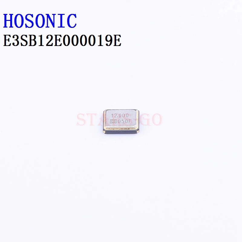 

10PCS/100PCS 12MHz 3225 4P SMD 12pF ±20ppm -40~+85℃ E3SB12E000019E Crystals