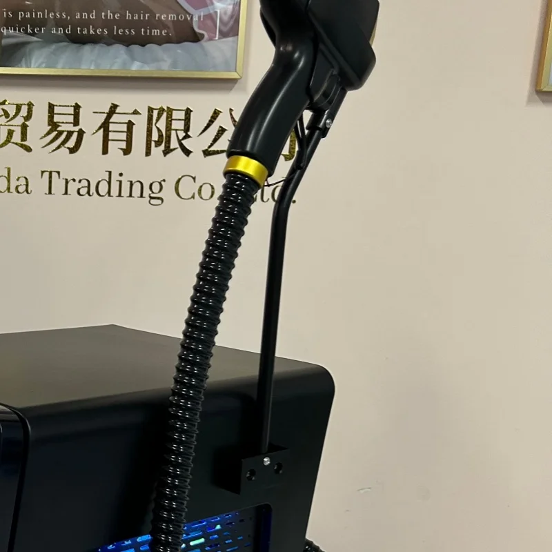 

Professional Diode Laser Hair Removal Machine 808 755 1064nm Ice Platinum Triple Wave 10 Bars Painless Epilator