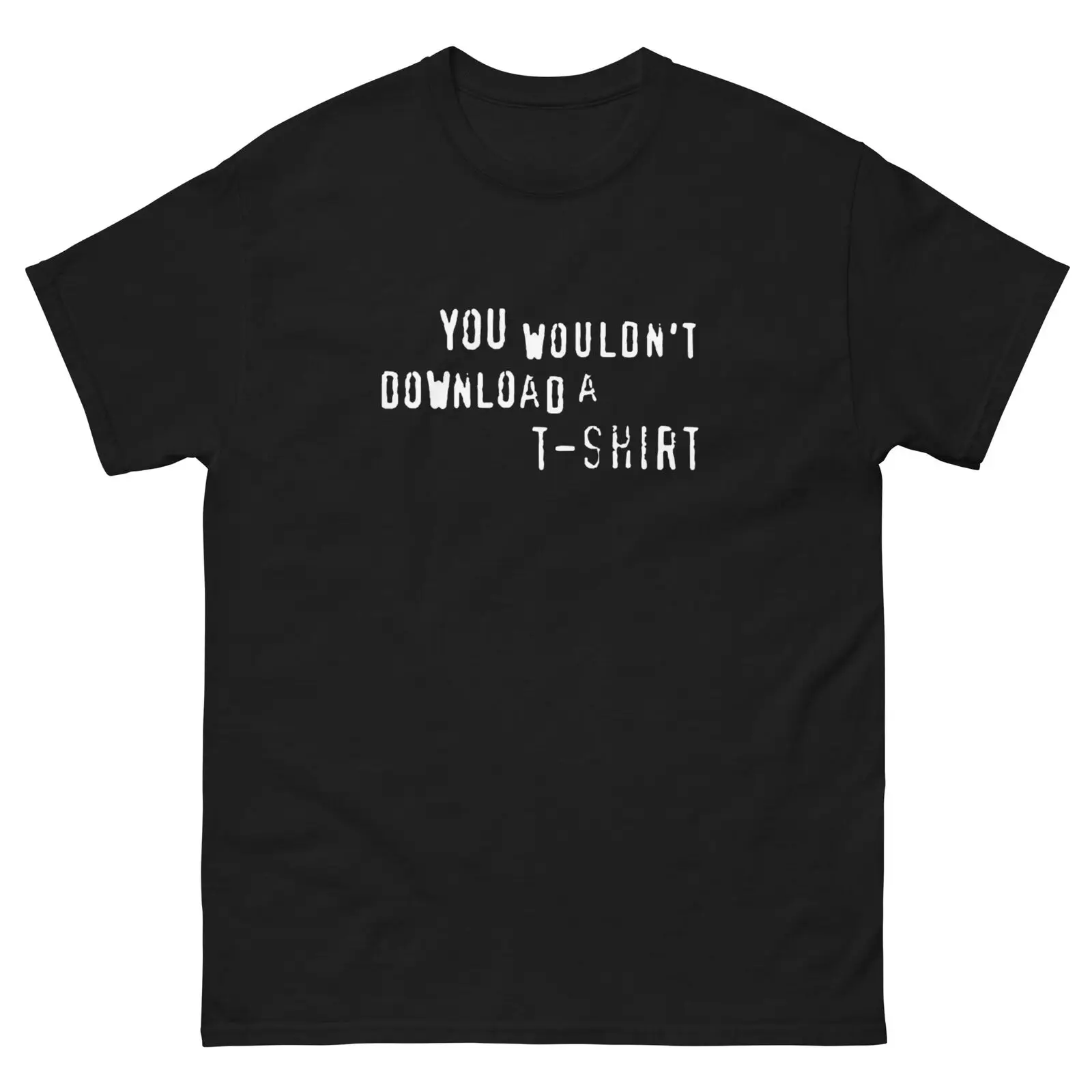 You Wouldn't Download A T-Shirt - Retro 90's Inspired Design Classic Tee