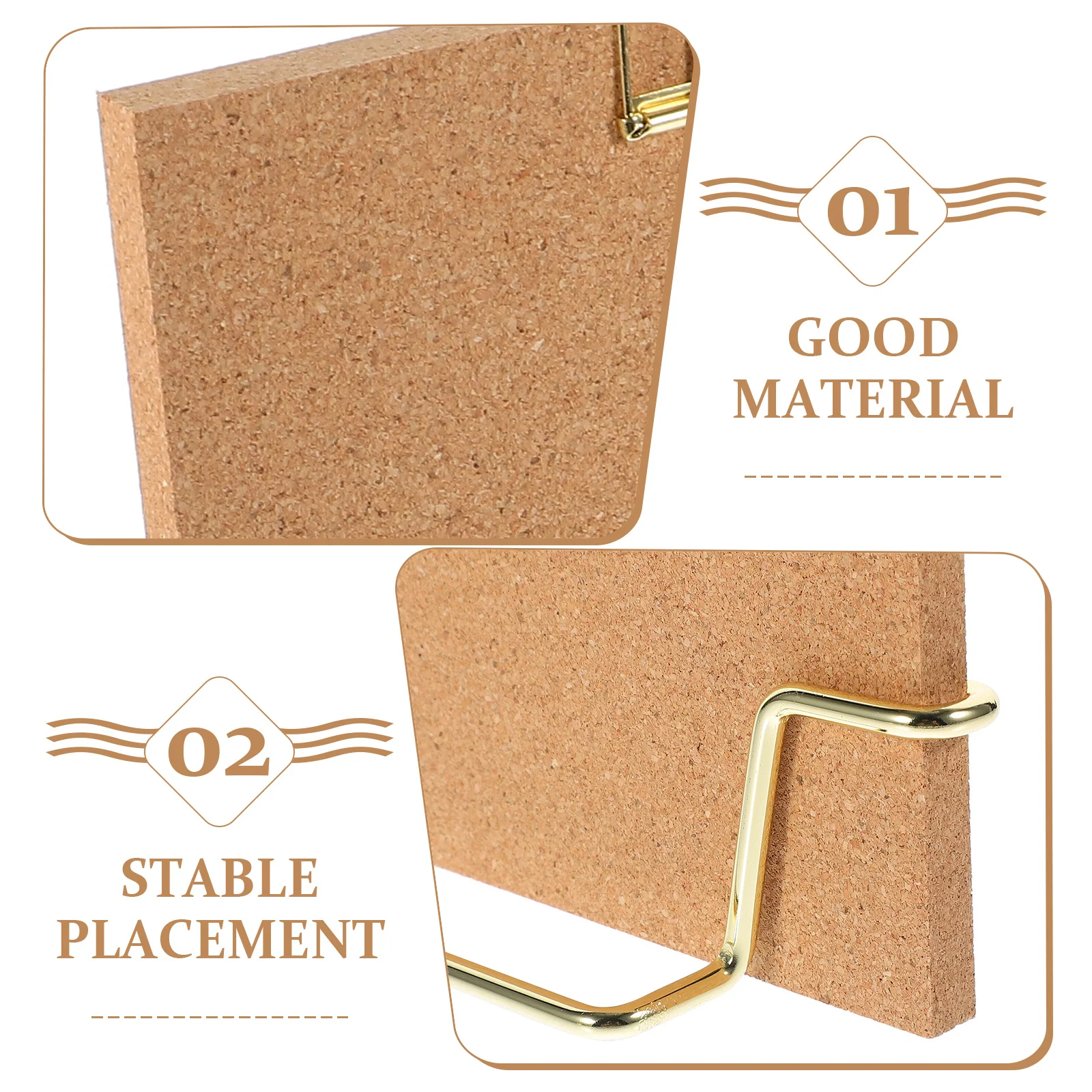 

1Set Office Cork Board Small Lightweight Bulletin Board for Wall Desk Memo Reminder Display Bulletin Boards Corkboards for Wall