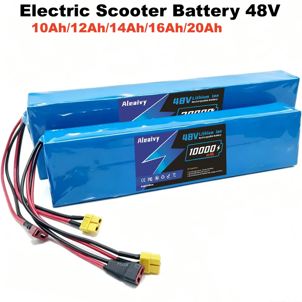48V 10Ah‑20Ah Lithium Battery Pack Built‑in20A 30A BMS Replacement Battery For Kugoo M4 M4Pro MaxSpeed Series Electric Scooter.