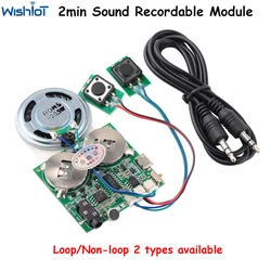 2min Sound beschreibbares Modul MP3-Musik Voice Player Kit Aufnahme Audio herunter ladbar für DIY Gruß karte Geburtstags geschenk 2MB RAM