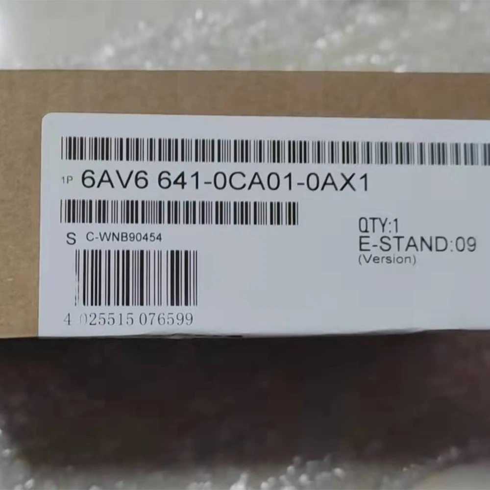 New In Box For Siemens 6AV6641-0CA01-0AX1 HMI Touch Screen 6AV6 641-0CA01-0AX1 Unopened