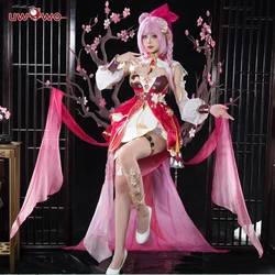 LAST BATCH UWOWO Elysia Cosplay Game Honkai Impact 3 Elysia Peachy Spring Herrscher of Human Ego Cosplay Costume