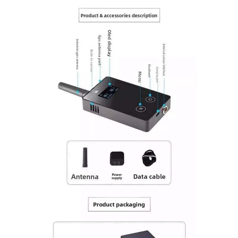 Industrial Thermohygrometer 4g Recorder Sensor Automatic Laboratory Cold Storage Chain Transportation Pharmacy Greenhouse