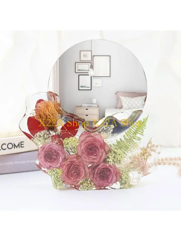 

Unique Irregular Geometry Epoxy Mirror Mould Suitable for DIY Crafts Handmade Jewelry