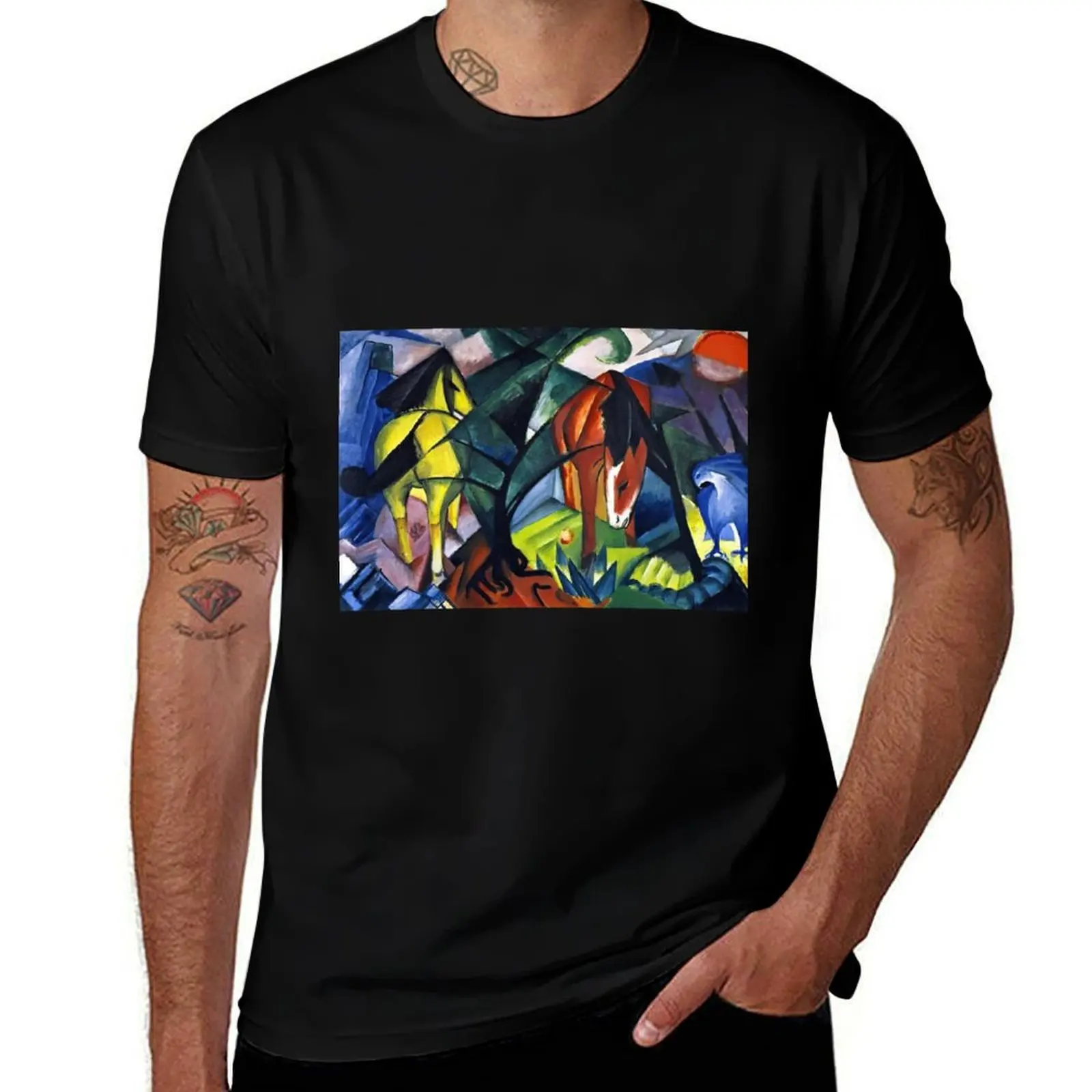 

Franz Marc T-Shirt affliction shirts clothes kawaii clothes men workout shirt