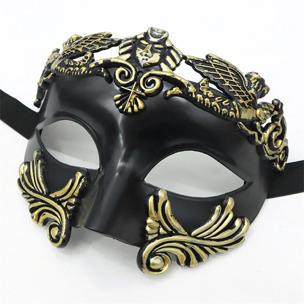 Antique Mardi Gras-Masks Carnival-Masquerade Half Face Mask Costume Party Supplies Venetian Masks Decor For Women Men