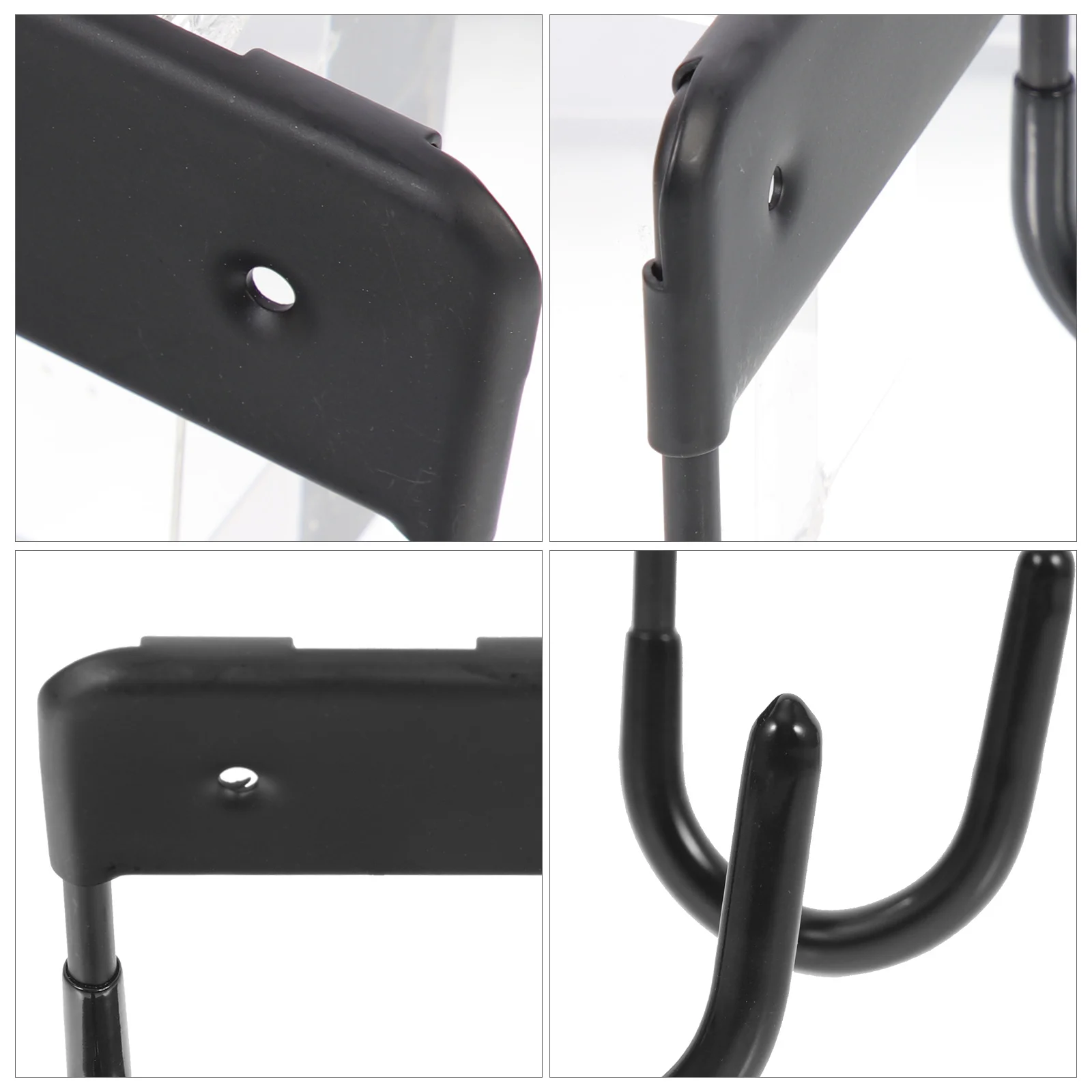 

1Set Ironing Board Wall Mount Hook Heavy Duty Iron Hanging Rack Convenient Storage Holder for Home Office Hotel Use