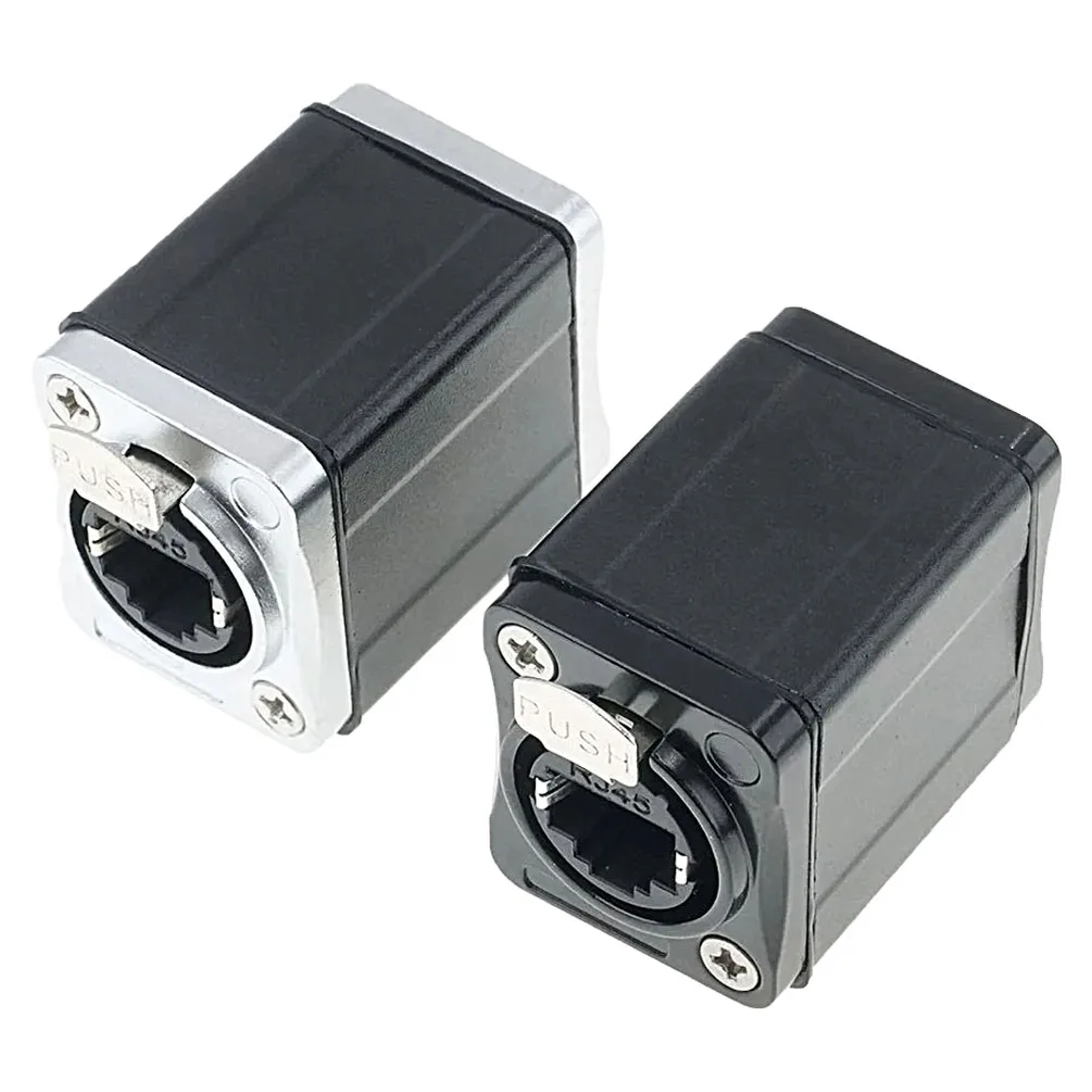 1PCS CAT6 STP Shielded RJ45 Female Coupler -  Compatible Ethernet Extension Adapter, High-Speed 10Gbps Network Cable Connector